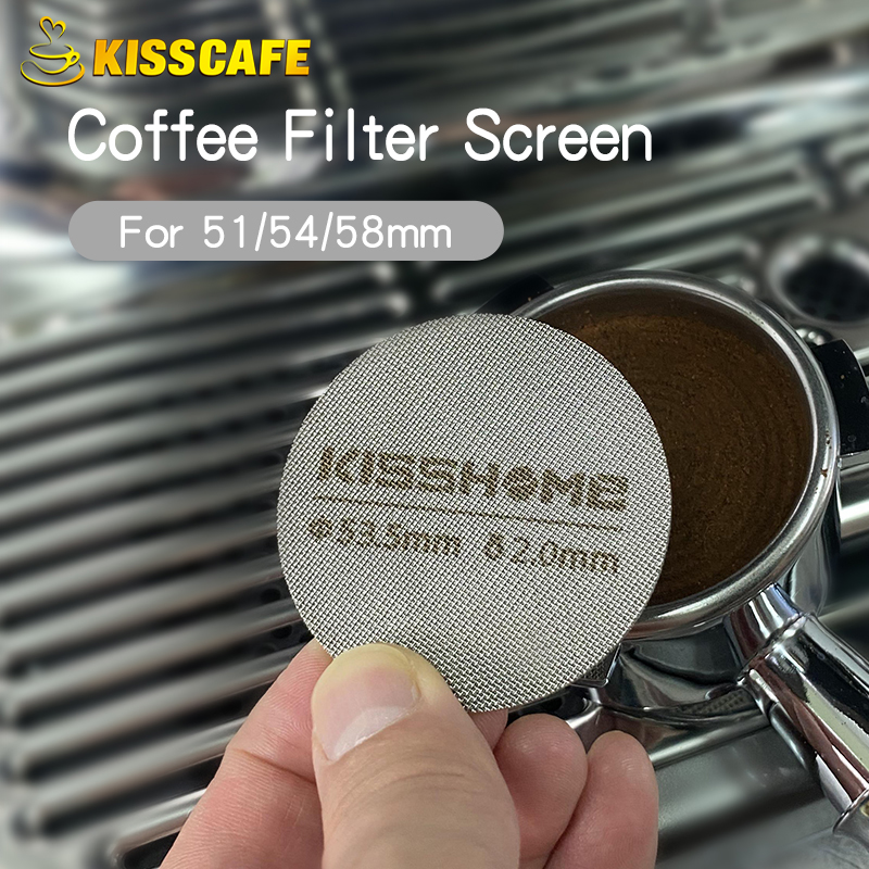 Coffee Puck Screen 51mm 53.5mm - Delonghi Espresso Magnifica ulasan dan harga