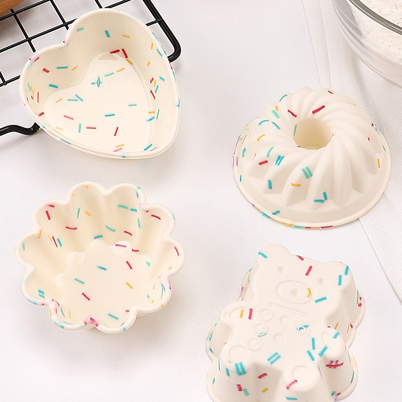 4Pcs Muffin Donuts Cupcake Lin - Donut Mold Silicone ulasan dan harga
