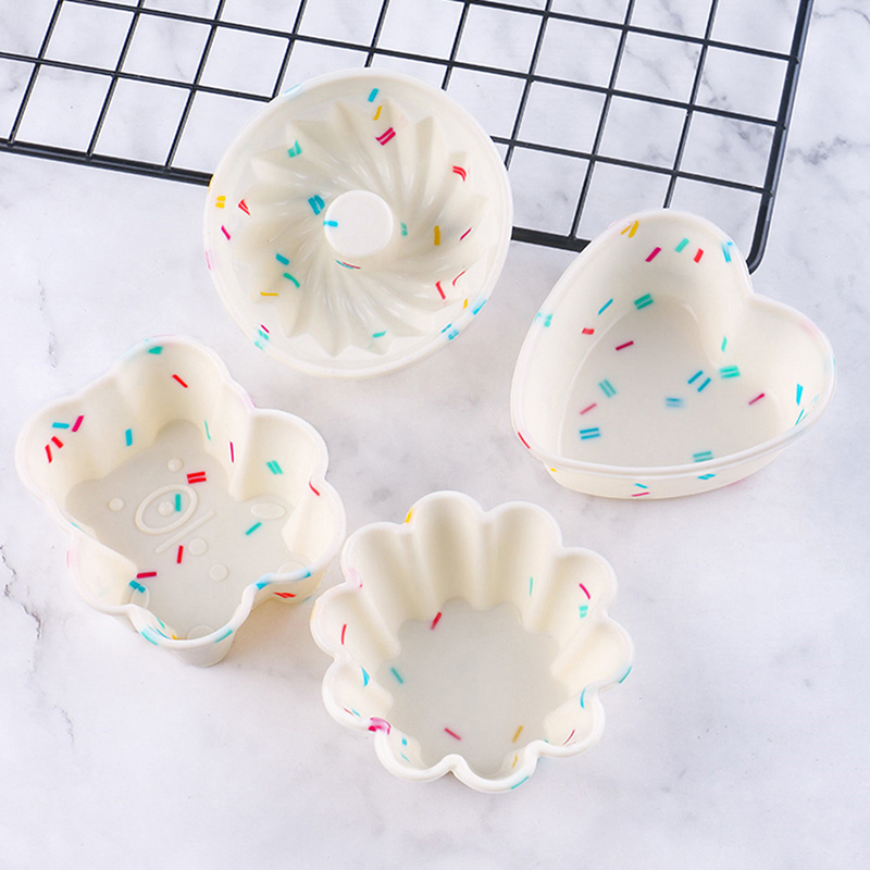 4Pcs Muffin Donuts Cupcake Lin - Donut Mold Silicone ulasan dan harga