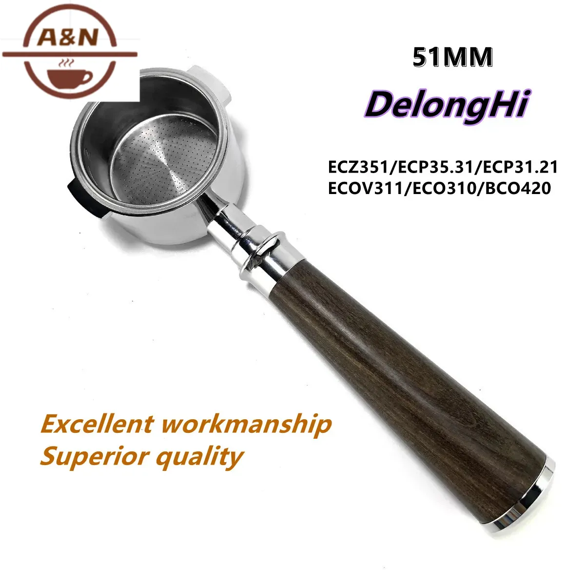 51mm 304 Stainless Steel Botto - Delonghi Espresso Ecp3420 ulasan dan harga
