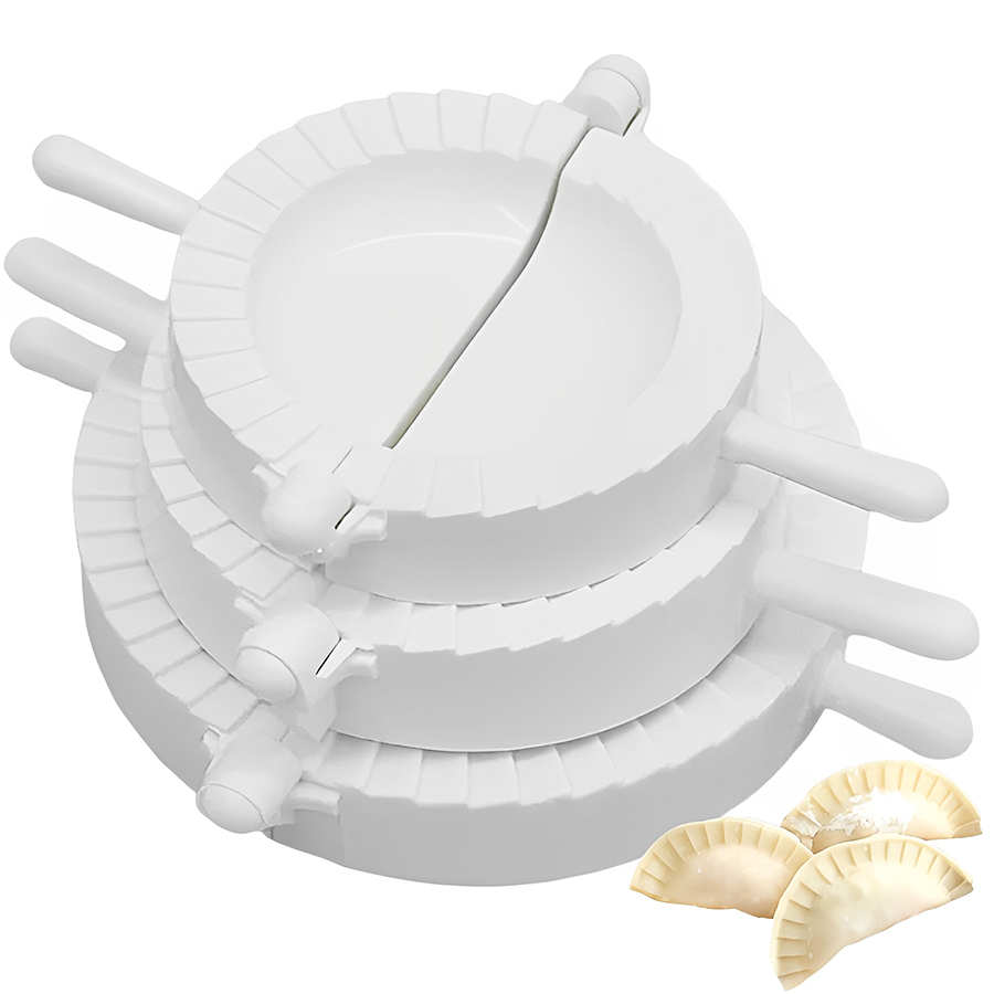 3pcs/set 7-10cm Plastic Dumpli - Dumpling Press Set ulasan dan harga