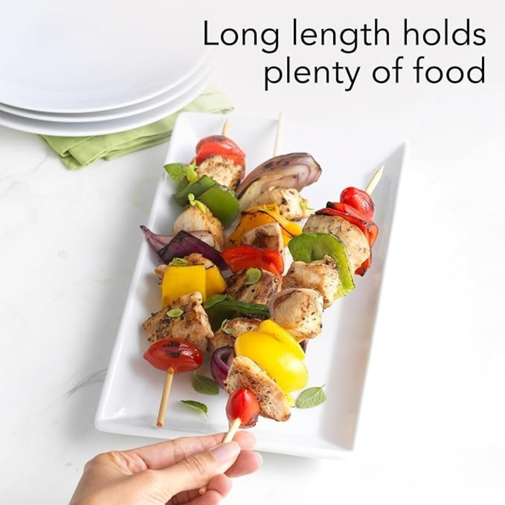 90-1350Pcs BBQ Skewers Bamboo  - Corn Dog Stick ulasan dan harga